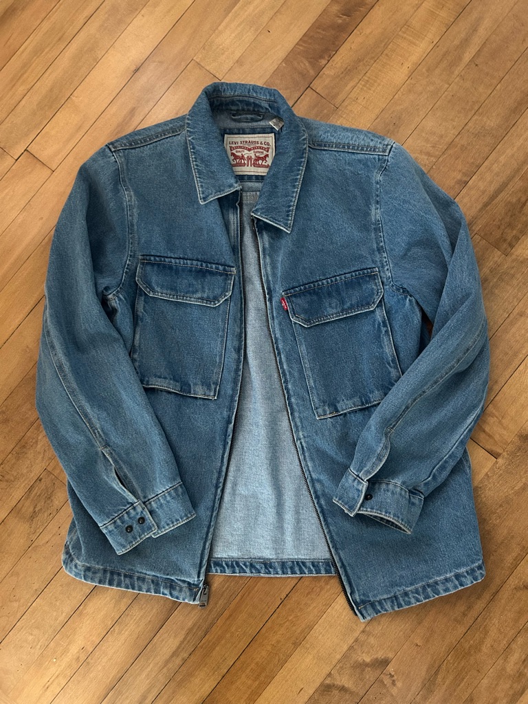 Levi's Denim Shirt Jacket - Men's Lightweight Coat